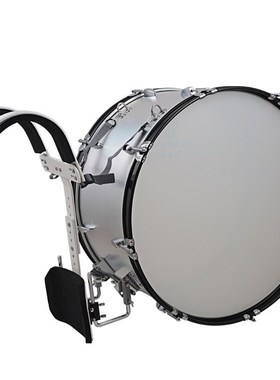 爵士朗JZMB2412G津系列行进乐队大军鼓 行进鼓 管U乐队大鼓 带背