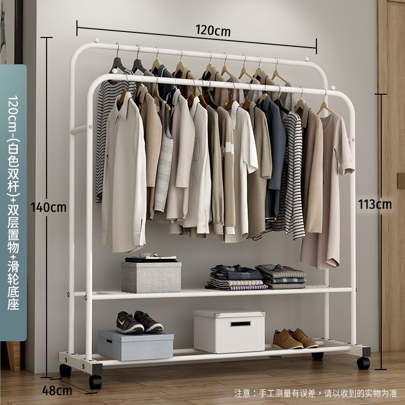 简易衣柜挂衣架宿舍出租房布艺衣服架家用铁架子卧室收纳现代简约