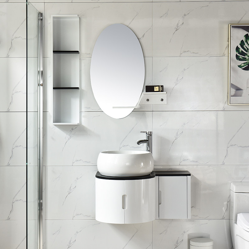 圆形小户型浴室柜洗脸洗面盆洗漱洗手柜台上盆挂柜卫浴公分,家装主材,浴室柜组合,淘宝优惠券,粉丝福利购,淘宝优惠卷