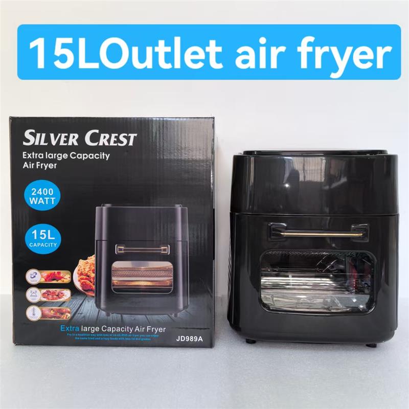 多功能智能触屏烤箱大容量15L Air fryer 空气炸锅110V电炸锅薯条