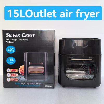 多功能智能触屏烤箱大容量15L Air fryer 空气炸锅110V电炸锅薯条
