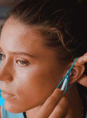 一对Keepods硅胶蓝牙耳塞防掉固定器 耳塞安全带 耳机防丢固定器