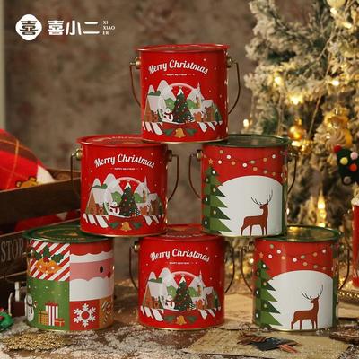 Creative Christmas Apple Box - Tinplate Decorative Gift Box