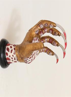 跨境新品死亡之握吉他乐器挂架 书房客厅创意恐怖之手壁挂墙饰品