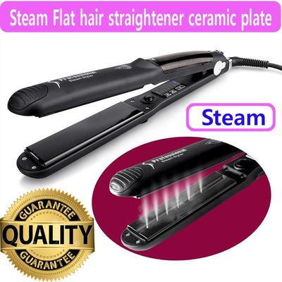 Steam Flat hair straightener ceramic plate 卷直发器陶瓷夹板