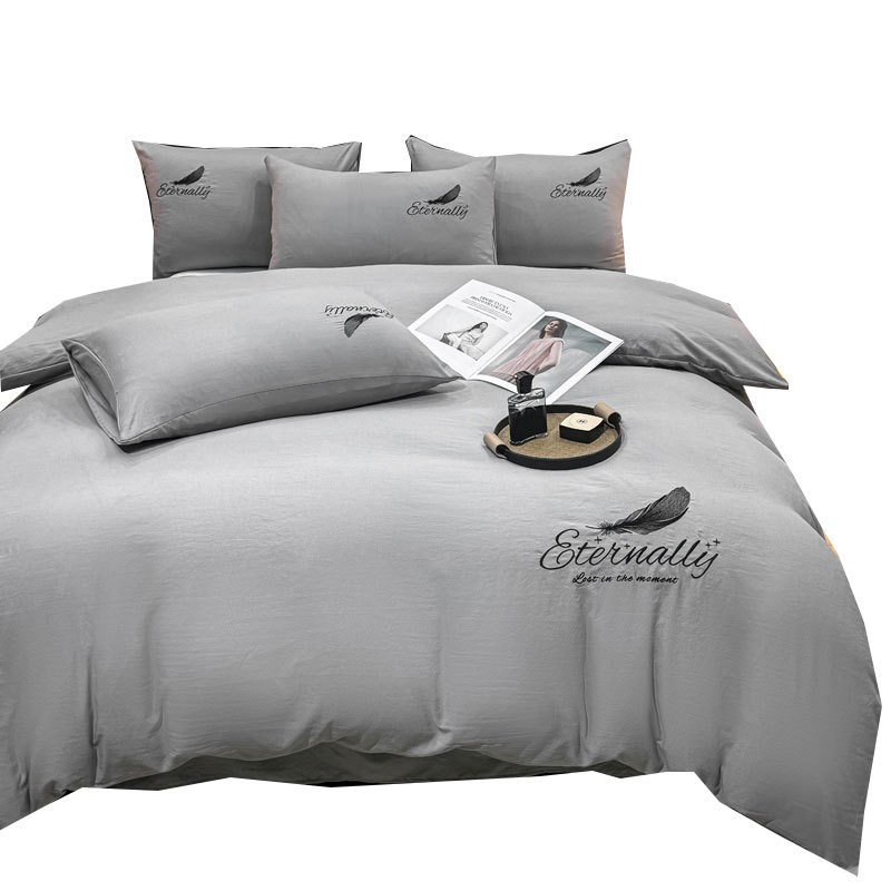 八件套床上e用品被子一整套全套组合男生家用学生宿舍单人被褥被