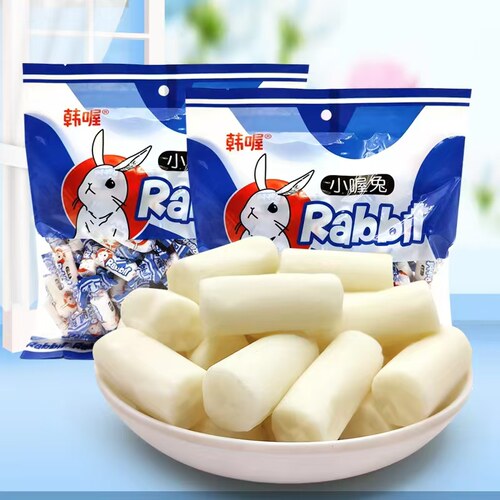 小喔兔奶糖喜糖果怀旧礼物儿童零食休闲年货