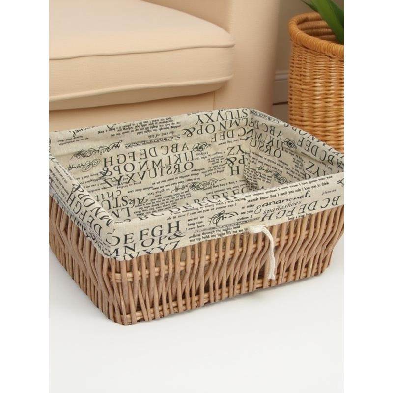 热销桌面编织收纳筐田园竹子收纳篮藤编布艺编制厨房专用藤条超值,收纳整理,脏衣桶,淘宝优惠券,粉丝福利购,淘宝优惠卷