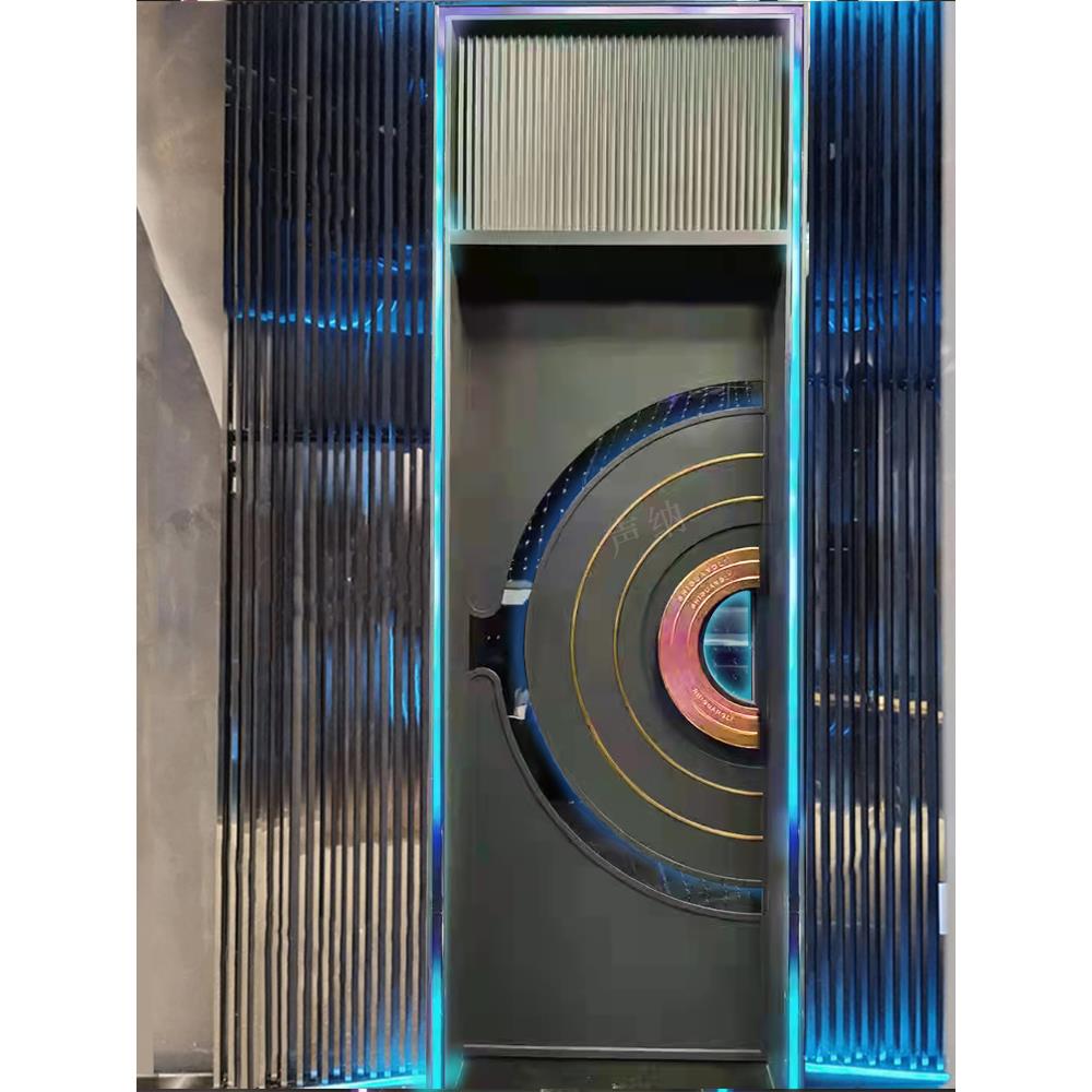 厂家酒吧门Ktv防火门平开隔音门不锈钢门包房定制足浴包房门