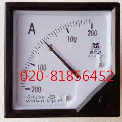 6AA直-M负75BC6-206G电流表0T0   2A   +-2027/C正9876流V正负