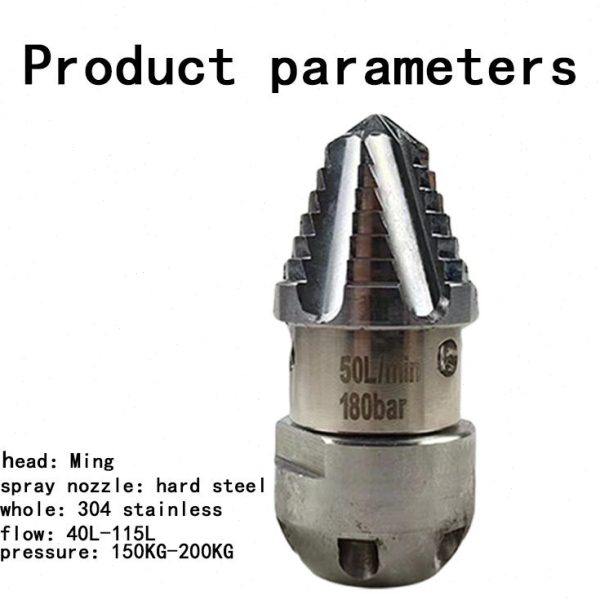 清洗机压地老鼠头管道清洗喷头水雷下水道疏通水老鼠喷头,五金/工具,机械喷嘴,淘宝优惠券,粉丝福利购,淘宝优惠卷