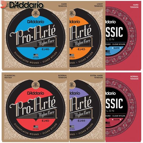 达达里奥标准EJ45高张力EJ46 43 44 EXP45 XTC45 27N古典吉他琴弦