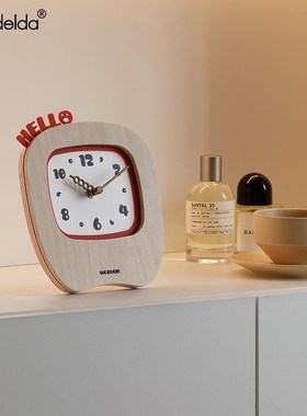 Mandelda入户玄关时钟装饰小摆件家居客厅饰品酒柜软装高级感钟表