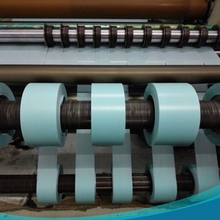 60克80克120克分条卷式蓝色硅油纸防粘纸隔离纸格拉辛单双面离型