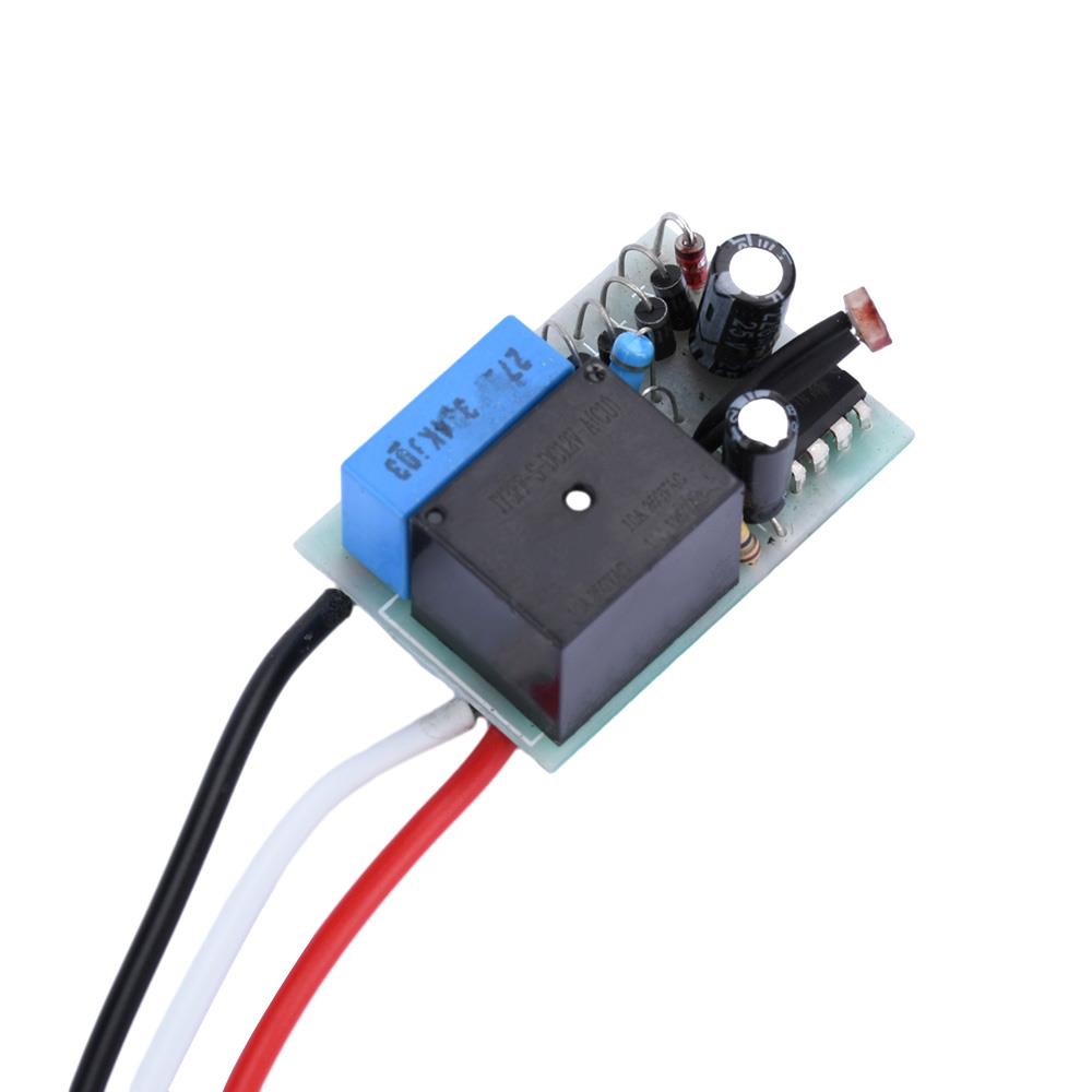DC12V/24V路灯光控开关220V防雨自动光感应智能控制光控感应开关