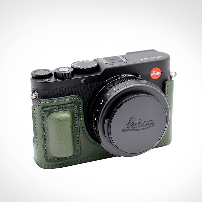 leica徕卡D-LUX8保护套相机皮套D-LUX7真皮壳底座相机包手工配件