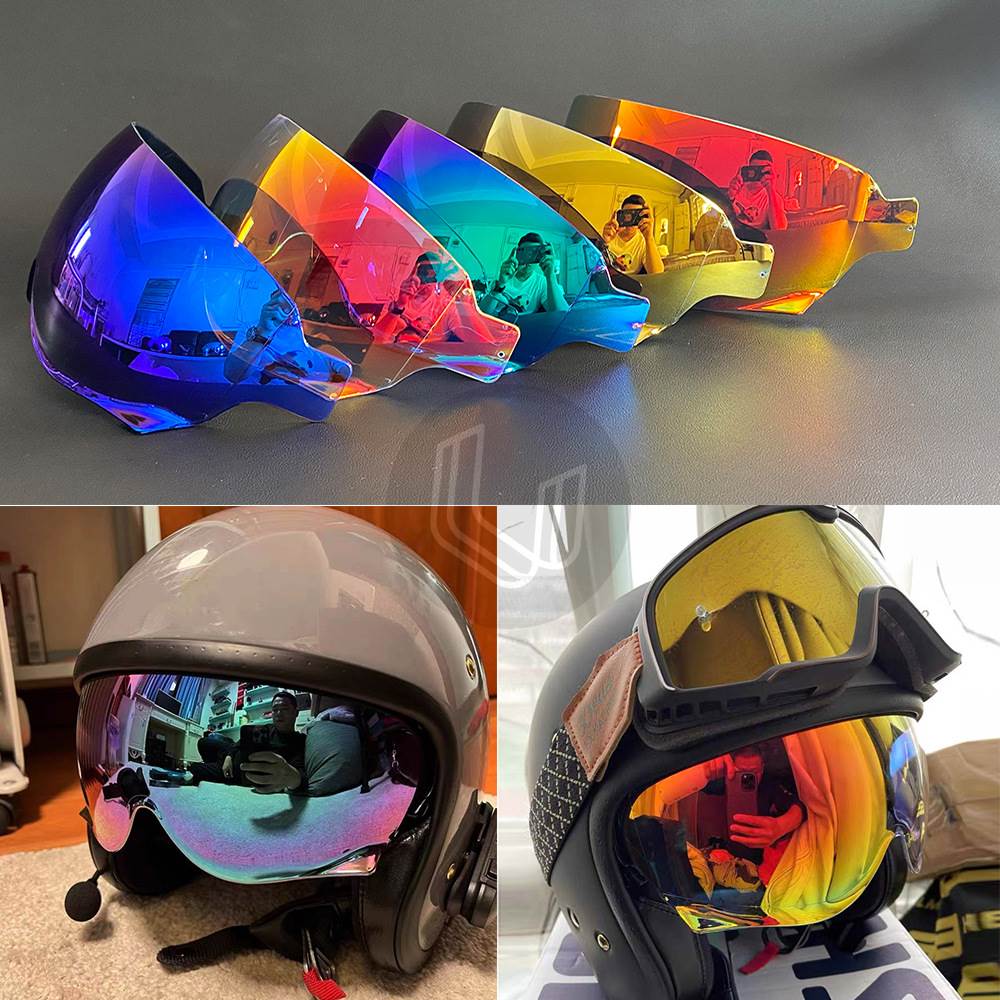 SHOEI JO/EX-ZERO CJ3全头盔半盔镜片风镜复古盔3/4盔日夜通用