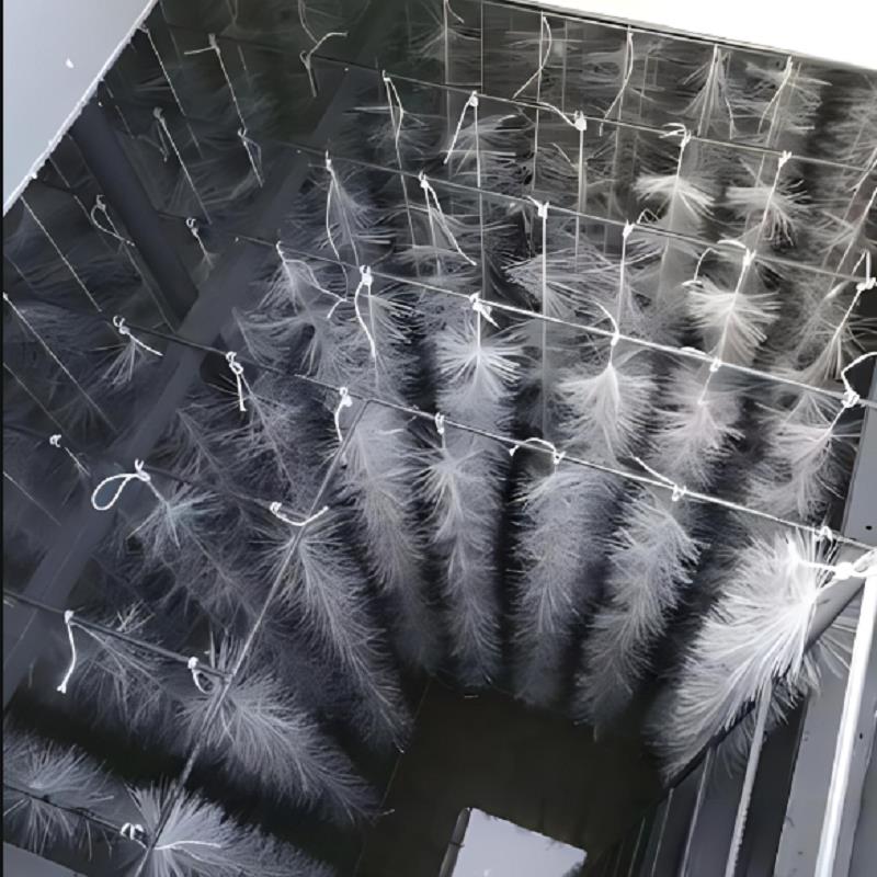生物生化污水处理设备 立体弹性毛刷填料滤料 曝气加氧一体化环保