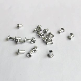 全空心2.4x4.5铝标牌铭牌铆钉2x5不锈钢2x4铜镀镍管状铆钉1.9现货