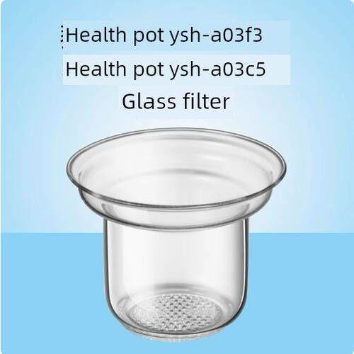 熊健康壶玻璃配件Ysh-A03U1 A03C5 A03F3原装杯壶盖过滤器