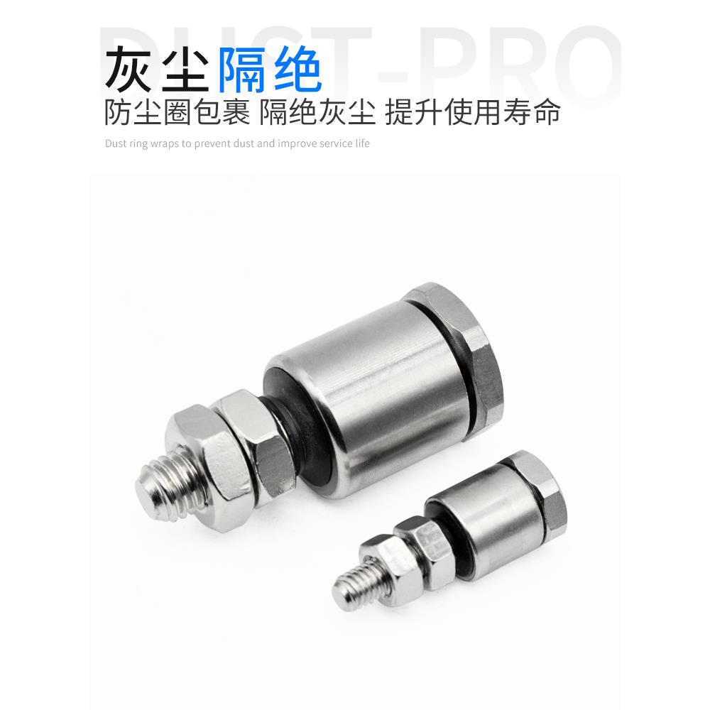 气立可型气动浮动接头气缸CJ-M3*0.5/M4*0.7/M5*0.8M6*1.0M8*1.25