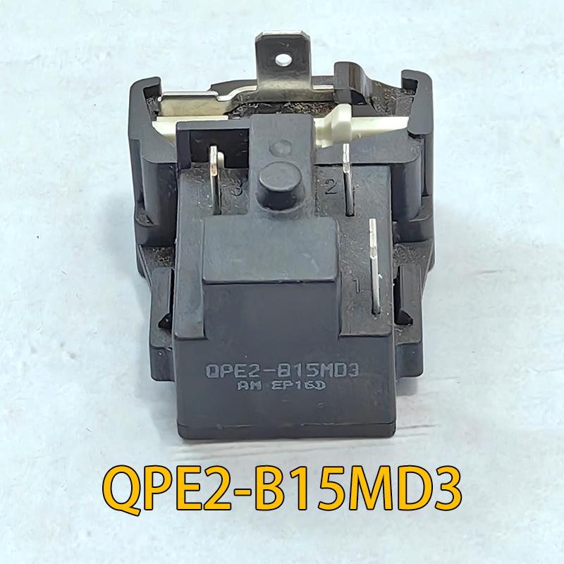 通用冰柜冰箱压缩机PTC启动器QPE2-B15MD3过载热保护继电器组件