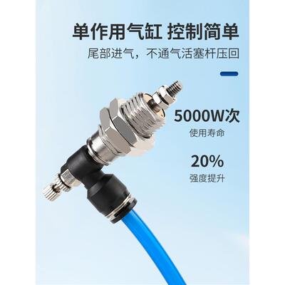 星辰气动微型迷你气缸MPE针型螺纹笔型CJPB6/CDJP2B10/CJ1B4-15B