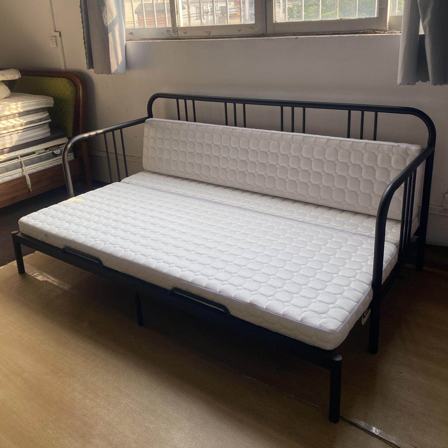 汉尼斯费斯多两用沙发床垫折叠伸缩推拉床加宽拼接天然椰棕偏硬3d