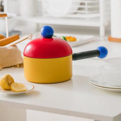 副食品锅意大利进口tvs热奶锅雪平锅宝宝不沾锅婴儿煎煮一体小汤