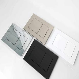 TE隐藏水箱面板壁挂式悬空座便器马桶水箱配件冲水开关按钮