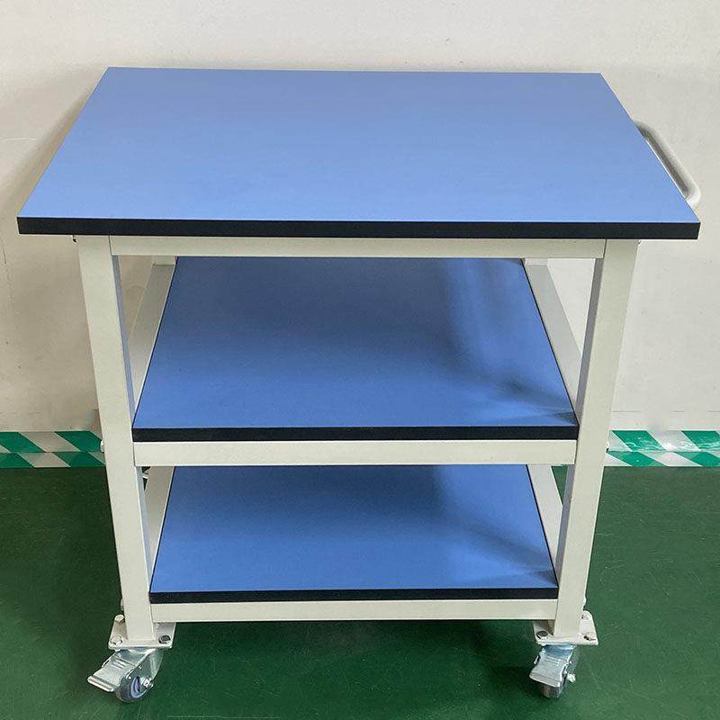 防静电工作台可移动维修台手推车三层带轮打包周转检验活动桌蓝色,五金/工具,工作台/防静电工作台/重型工作台,淘宝优惠券,粉丝福利购,淘宝优惠卷