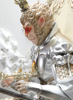 斗战胜佛3D立体壁画浮雕装饰画齐天大圣客厅沙发背景墙挂画孙悟空