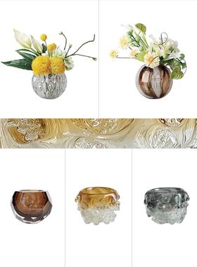 空合 现代轻奢小清新花艺 床头柜卫生间洽谈桌餐桌花器花艺摆件