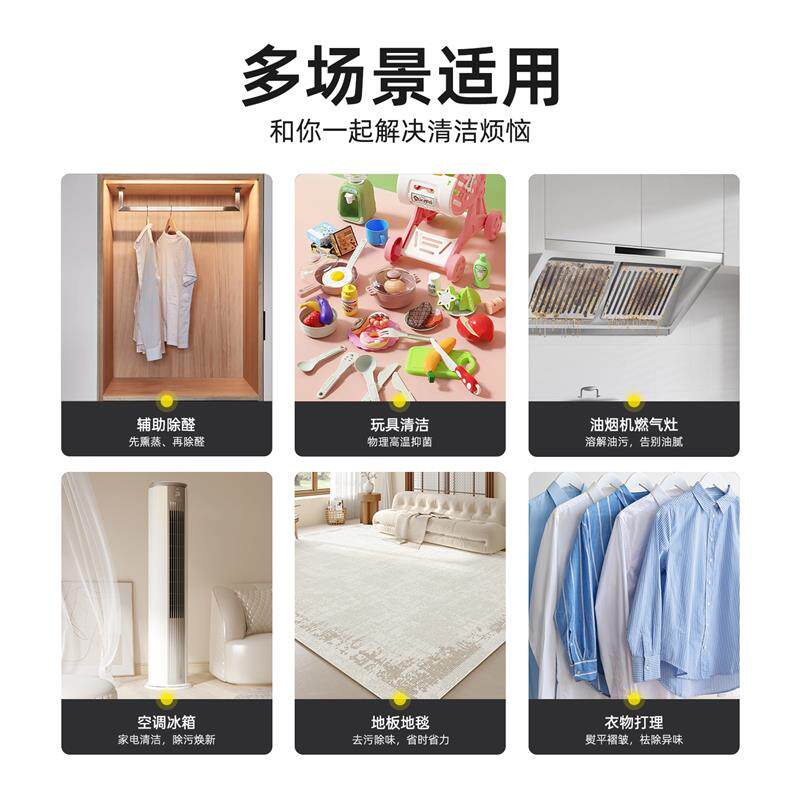 德耳斯蒸汽清洁机高温高压熏蒸机汽车空调油烟玻璃地板清洗挂烫机