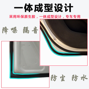 防尘胶条加装 宝马3系1系2系4系i3X1X3X4汽车门密封条隔音改装 配件