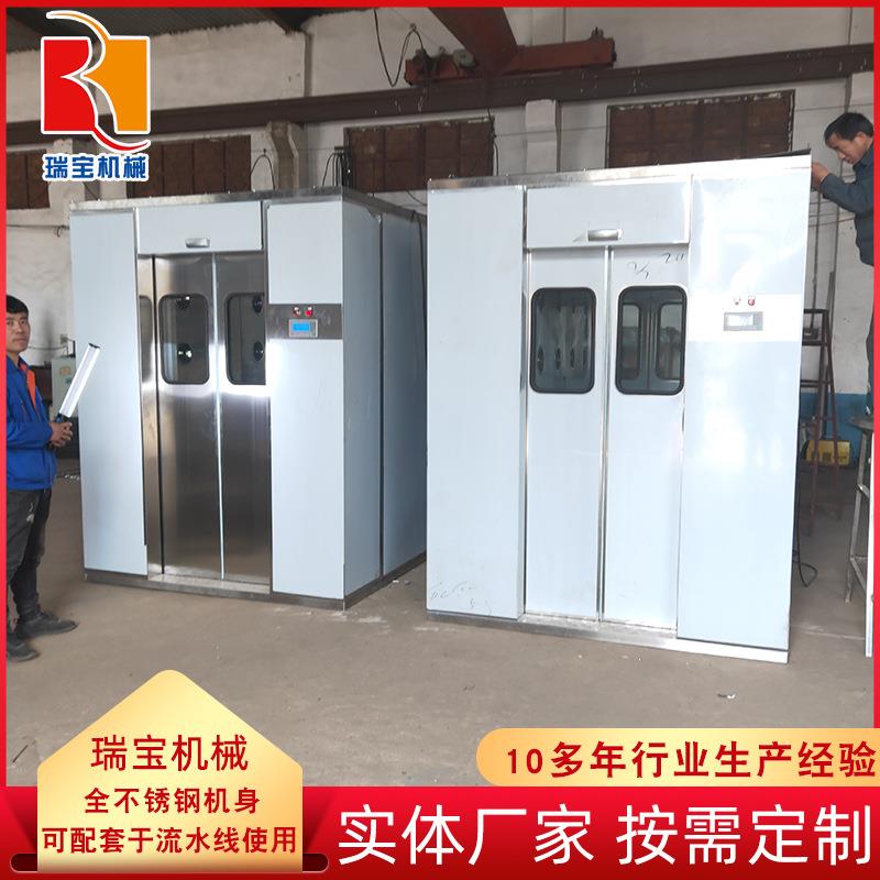 智能语音风淋室自动门一段风淋室单人双吹风淋室整体发货