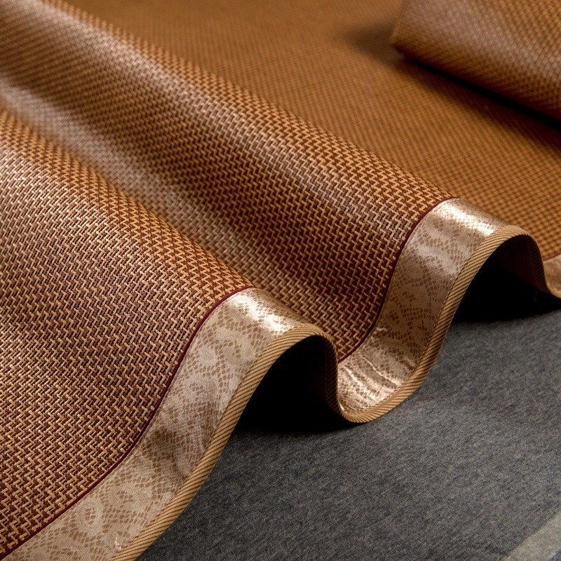 夏季双面藤席床上用品空调可折叠天然冰丝艾草凉席子学生宿舍,床上用品,床品套件/四件套/多件套,淘宝优惠券,粉丝福利购,淘宝优惠卷