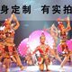 儿演出服饰仙舞台趣 少娃苗舞定制童舞蹈演 专业表阁