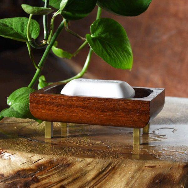 木味纯手工实木香皂盒泰式日式沥水肥皂盒无盖家居置物架,家庭/个人清洁工具,皂盒,淘宝优惠券,粉丝福利购,淘宝优惠卷