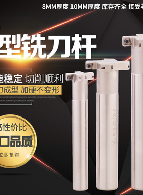 南狮MTS三面刃T型槽刀杆 HTS槽刀杆侧铣刀杆MPHT060304 开槽T型刀