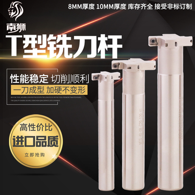南狮MTS三面刃T型槽刀杆 HTS槽刀杆侧铣刀杆MPHT060304 开槽T型刀