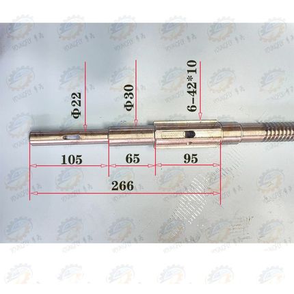江西南昌江东机床厂X5032 X6132铣床T30*6螺纹床鞍横向丝杆