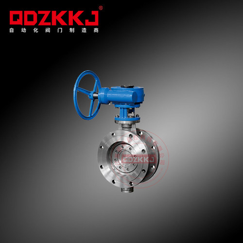 涡轮硬密封蝶阀D343W/H-16不锈钢法兰蝶阀三偏心硬密封耐高温蒸汽