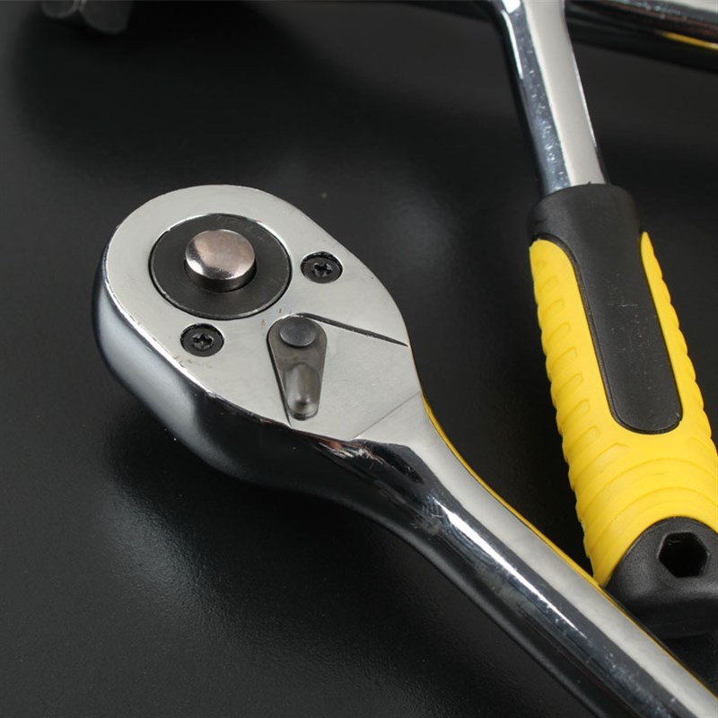 1/2 3/8 1/4寸快速脱落棘轮扳手大飞中飞小飞扳12.5MM套筒扳手包