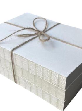 仿真书无字内页无皮书芯假书摆件新中式摆件假书沓书芯样品书桌