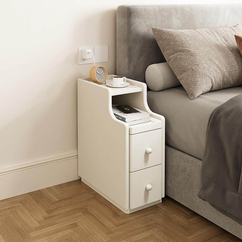 超窄床头柜简约现代卧室极窄迷你20公分窄柜小型智能床边窄夹缝柜,住宅家具,床头柜,淘宝优惠券,粉丝福利购,淘宝优惠卷