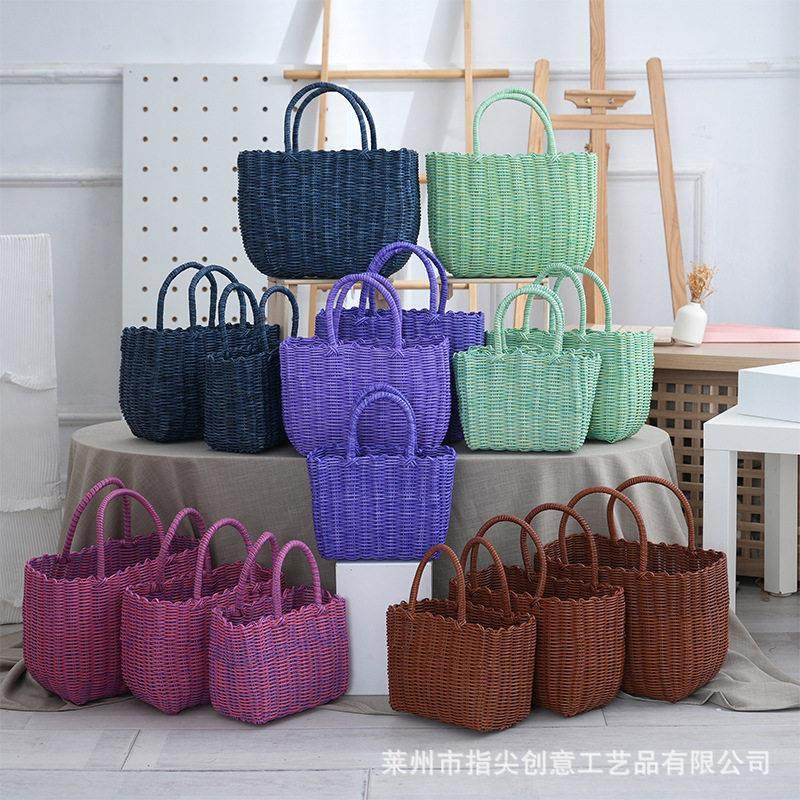 彷藤编织手提菜篮子买 菜篮购物篮野餐篮洗澡篮浴框零食收纳大中,收纳整理,其他收纳篮,淘宝优惠券,粉丝福利购,淘宝优惠卷