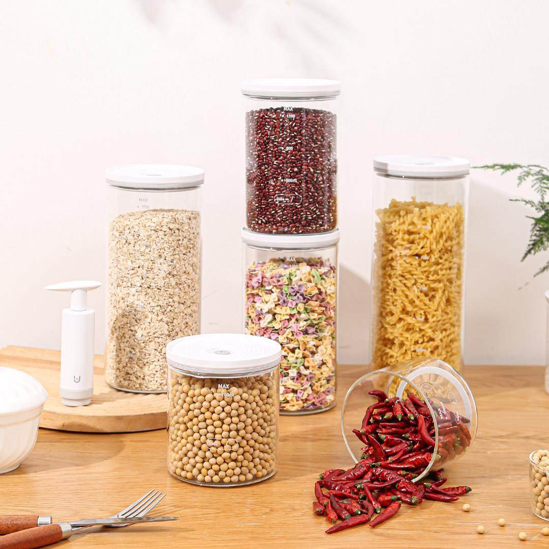 博的咖啡豆密封罐玻璃真空保鲜罐咖啡粉茶叶奶粉厨房收纳储物罐盒,餐饮具,保鲜盒,淘宝优惠券,粉丝福利购,淘宝优惠卷