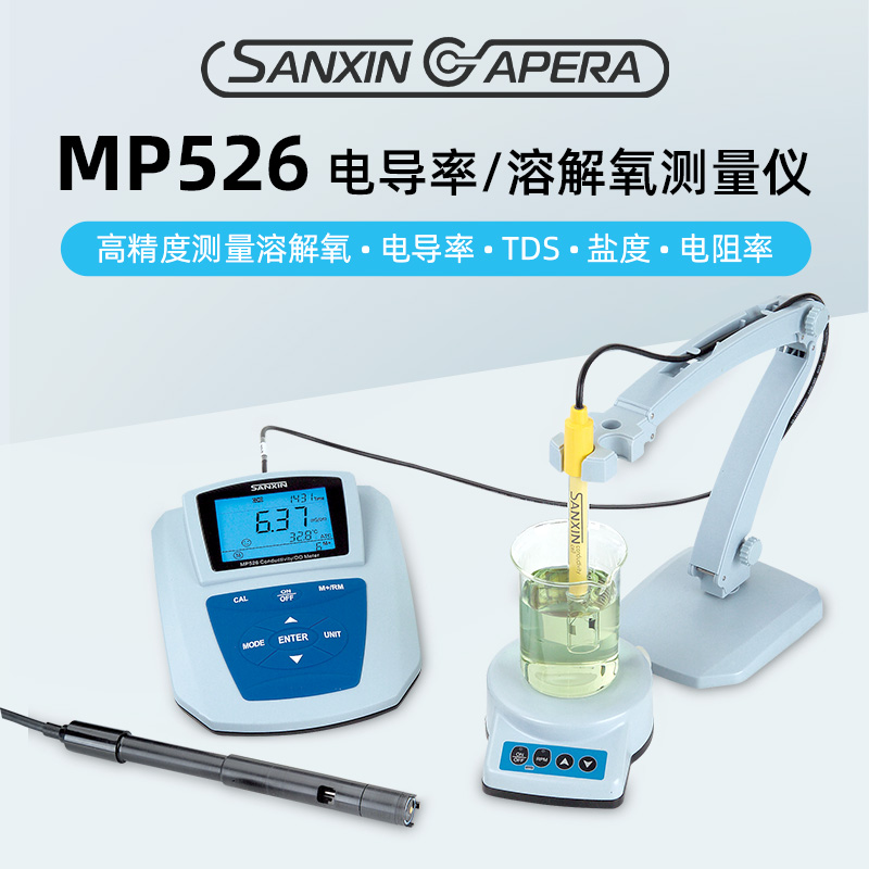 三信沛瑞台式电导溶氧仪双参数计