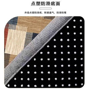 入户门地垫门口地毯玄关脚垫进门耐脏垫子复古门垫耐脏家用防滑垫